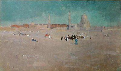 A Scene in Egypt, c.1890 (olja på duk) av Robert McGowan Coventry