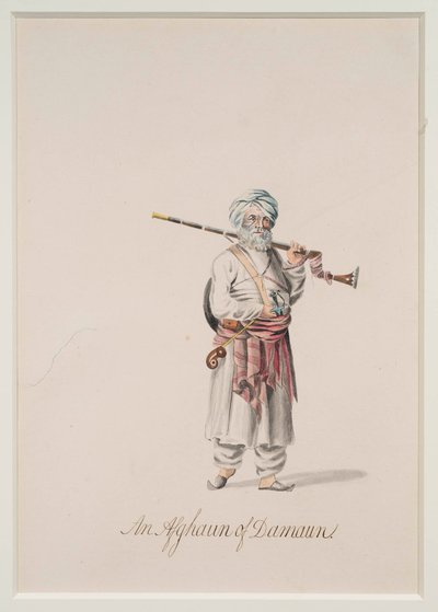 En afghaun av Damaun av Robert Melville Grindlay