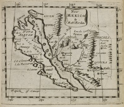 Maps.C.39.a.11, karta 57 New Mexico av Robert Morden
