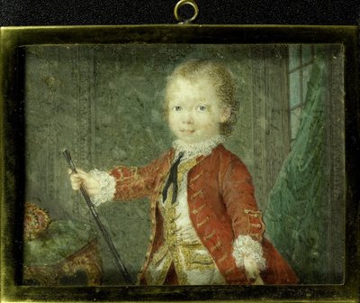 Willem V (1748-1806), prins av Orange-Nassau, som barn av Robert Mussard