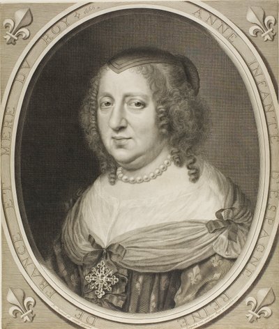 Anne av Österrike av Robert Nanteuil