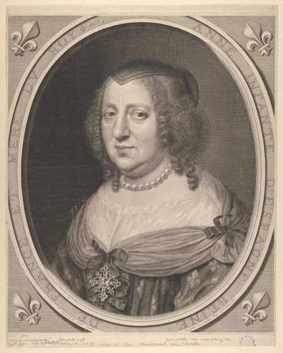 Anna av Österrike av Robert Nanteuil