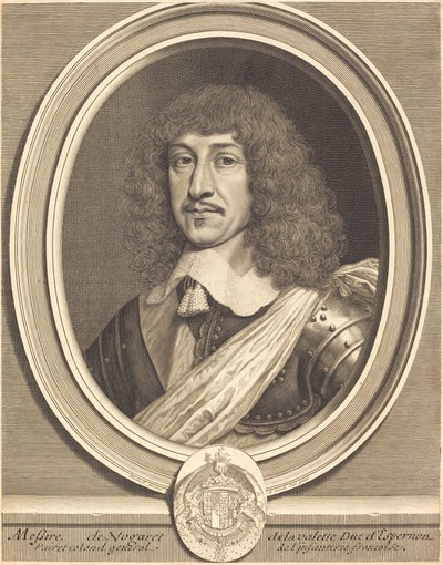 Bernard, hertig av Epernon av Robert Nanteuil