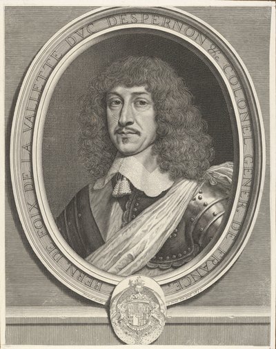 Bernard de Foix de La Valette hertig av Epernon, 1630. av Robert Nanteuil