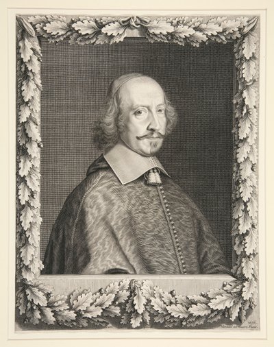 Kardinal Jules Mazarin av Robert Nanteuil