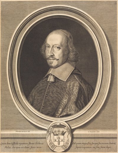 Kardinal Jules Mazarin av Robert Nanteuil