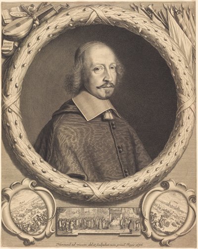 Kardinal Jules Mazarin av Robert Nanteuil