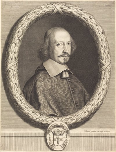 Kardinal Jules Mazarin av Robert Nanteuil