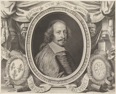 Kardinal Jules Mazarin av Robert Nanteuil