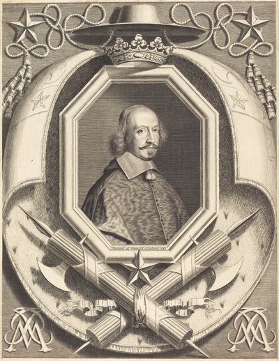 Kardinal Jules Mazarin av Robert Nanteuil