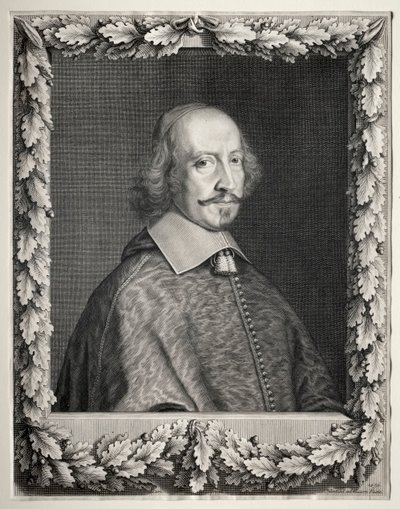 Kardinal Mazarin av Robert Nanteuil