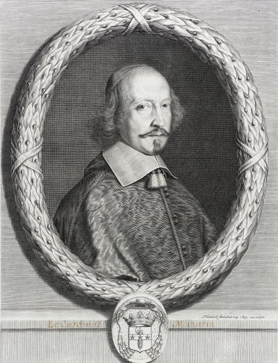 Kardinal Mazarin av Robert Nanteuil