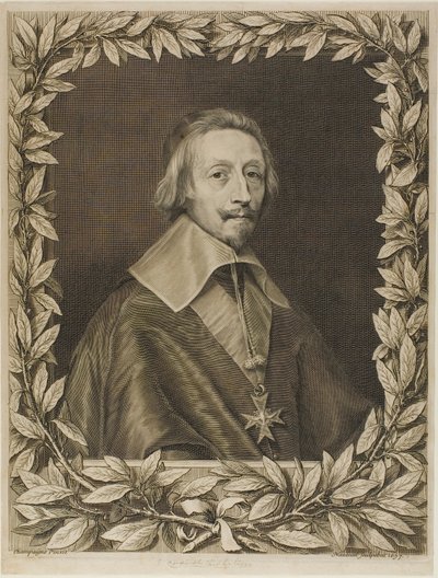 Kardinal Richelieu av Robert Nanteuil