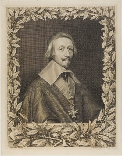 Kardinal Richelieu av Robert Nanteuil
