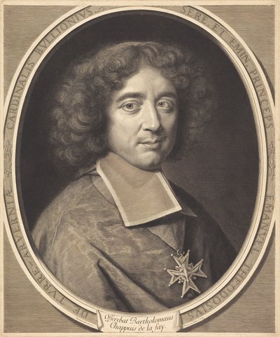 Kardinal de Bouillon av Robert Nanteuil