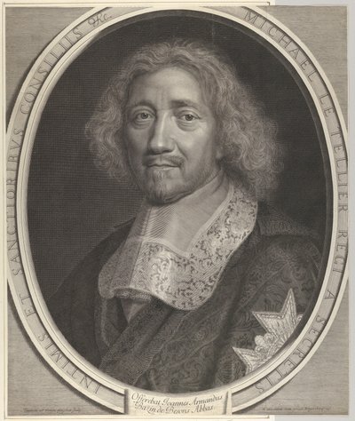 Kansler Michel IV Le Tellier av Robert Nanteuil