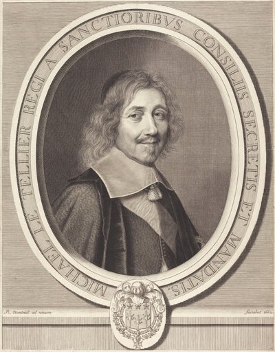 Kansler Michel Le Tellier av Robert Nanteuil