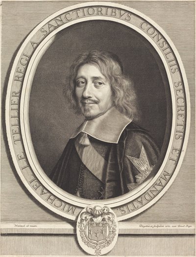 Kansler Michel Le Tellier av Robert Nanteuil