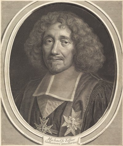 Kansler Michel Le Tellier av Robert Nanteuil