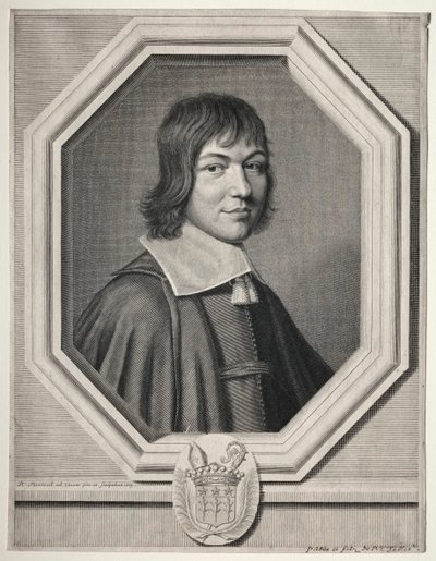 Charles Maurice le Tellier, 1663. av Robert Nanteuil