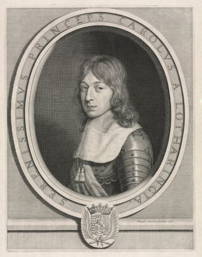 Karl V, hertig av Lorrain, 1660. av Robert Nanteuil