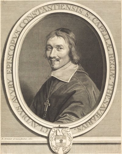 Claude Auvry av Robert Nanteuil