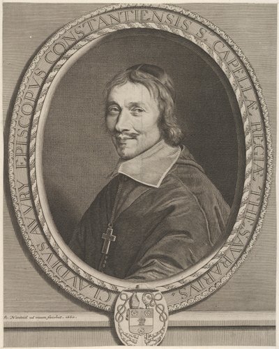 Claude Auvry, 1660. av Robert Nanteuil