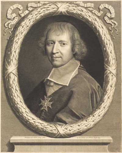 François de Harlay av Robert Nanteuil