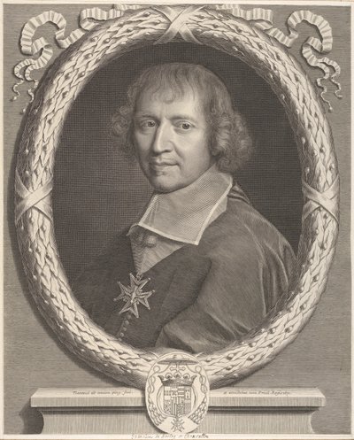 François de Harlay de Champvallon av Robert Nanteuil
