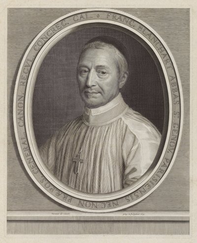 François Blanchart, Abb? de Sayde-Geneva?be (abbot av Sayde-Geneva?be) av Robert Nanteuil