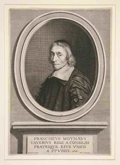 François de la Mothe-Le Vayer, rådgivare till av Robert Nanteuil