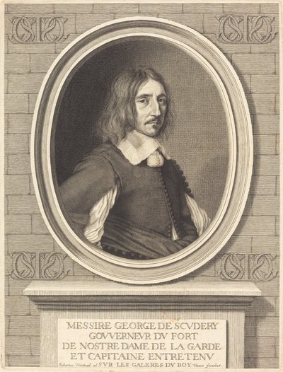 Georges de Scudery av Robert Nanteuil