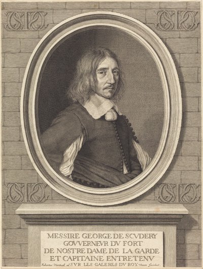 Georges de Scudery av Robert Nanteuil