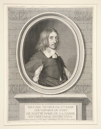 Georges de Scud?ry, författare, medlem av akademin (1601-1668) av Robert Nanteuil