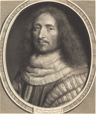 Guillaume de Lamoignon av Robert Nanteuil