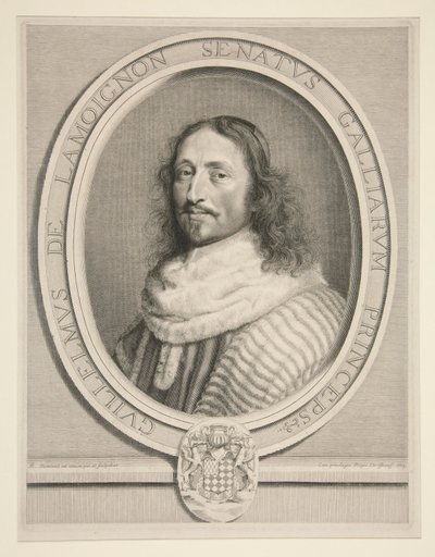 Guillaume de Lamoignon, markis av Baville av Robert Nanteuil