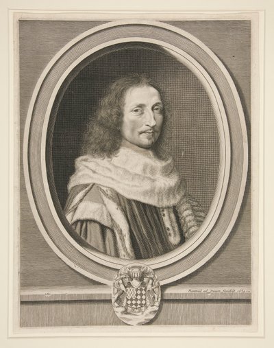 Guillaume de Lamoignon, markis av Baville av Robert Nanteuil
