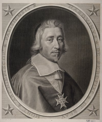 Hardouin de Péréfixe de Beaumont, ärkebiskop av Paris. 1665. av Robert Nanteuil