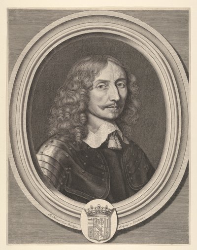 Henrik II av Lorraine, markis de Mouy, ca. 1651. av Robert Nanteuil