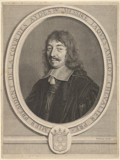 Jacques Amelot av Robert Nanteuil