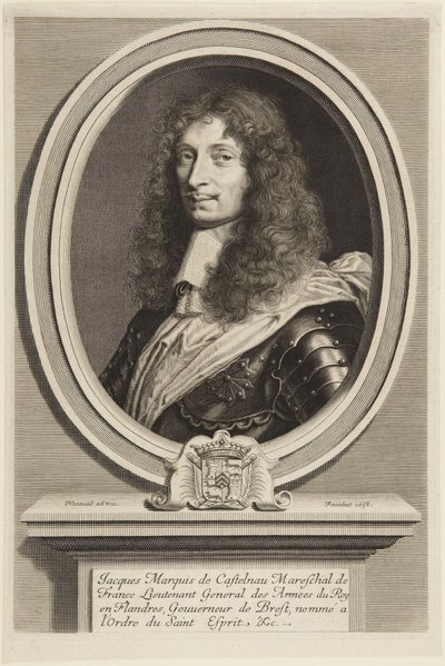 Jacques, markis de Castelnau - 1658 av Robert Nanteuil