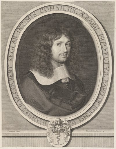 Jean-Baptiste Colbert, 1660. av Robert Nanteuil