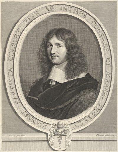 Jean-Baptiste Colbert, 1662. av Robert Nanteuil