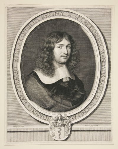 Jean-Baptiste Colbert, finansinspektör av Robert Nanteuil