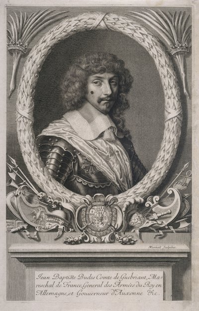 Jean Baptiste Budes, comte de Guebriant [...] av Robert Nanteuil