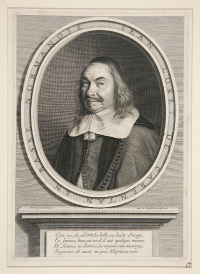 Jean Loret (1595-1665) av Robert Nanteuil