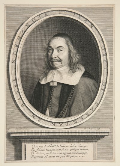 Jean Loret, fransk författare av Robert Nanteuil