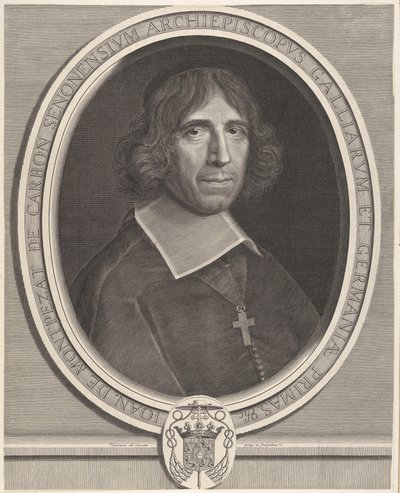 Jean de Montpezat de Carbon, ca. 1673. av Robert Nanteuil