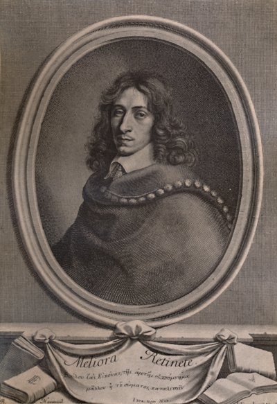 John Evelyn, engelsk författare, trädgårdsmästare och dagbokskrivare, c1650 1894 av Robert Nanteuil