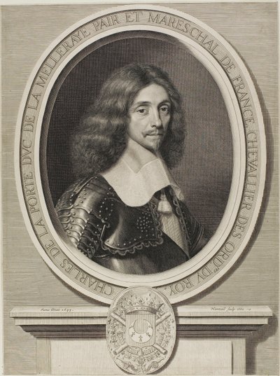 Marskalk de la Meilleraye av Robert Nanteuil